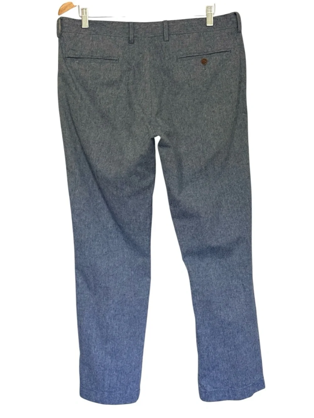 J. Crew The Sutton Light Blue Men's Linen Blend  Pants Size 34